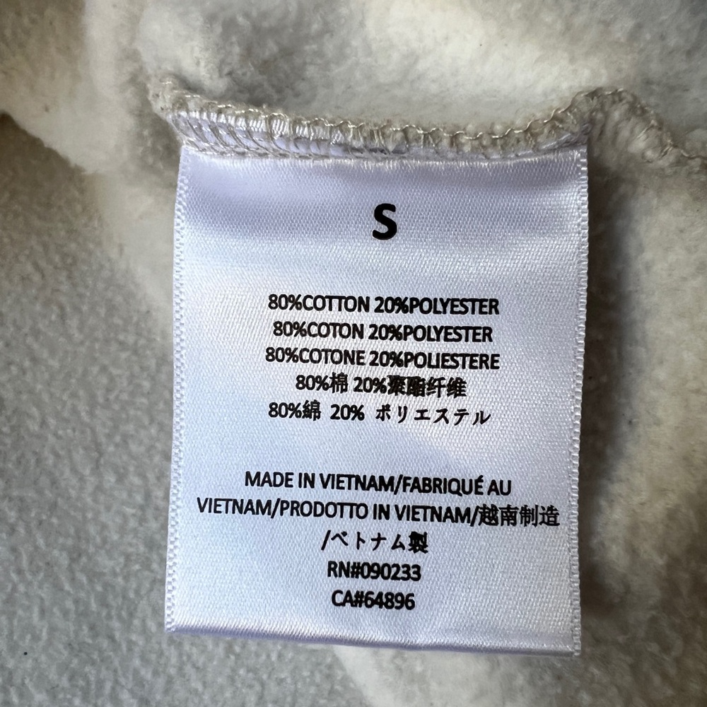 Essentials Fear of God Light Gray Oatmeal Crewneck Sweatshirt - Picture 5 of 8